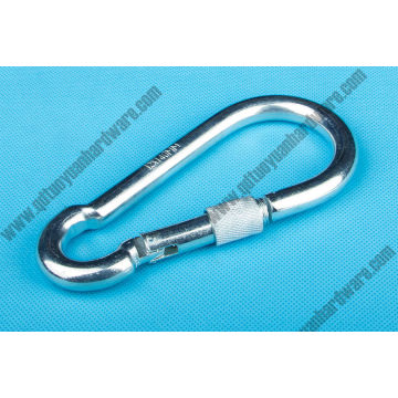 Acier inoxydable DIN5299d Snap Hook avec écrou